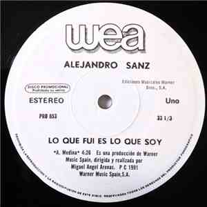 Alejandro Sanz - Lo Que Fui Es Lo Que Soy download free