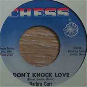 Barbra Carr - Shake Your Head / Don't Knock Love download free