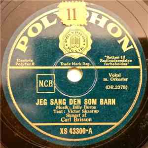 Carl Brisson - Jeg Sang Den Som Barn / Visen Om København download free
