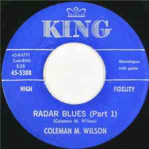 Coleman M. Wilson - Radar Blues download free