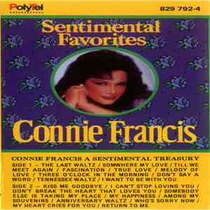 Connie Francis - Sentimental Favorites (A Sentimental Treasury) download free