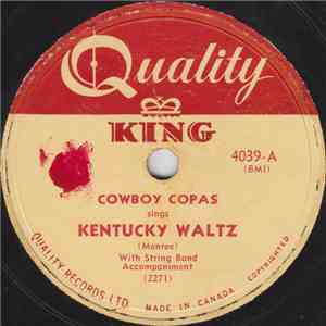 Cowboy Copas - Kentucky Waltz / If You But Care download free