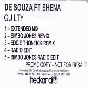 De Souza Ft Shena - Guilty download free