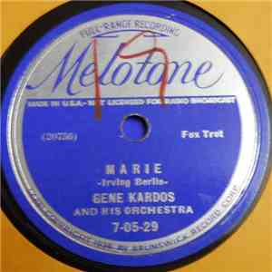 Gene Kardos And His Orchestra - Marie / Lovin' Sam download free