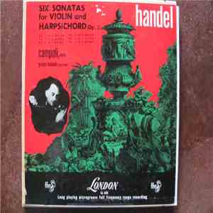 Georg Friedrich Händel, Alfredo Campoli, George Malcolm - Six Sonatas For Violin And Harpsichord (Op.1) download free