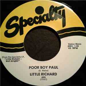 Little Richard - Poor Boy Paul / Wonderin' download free
