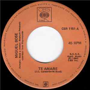 Miguel Bosé - Te Amare / Don Diablo download free