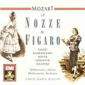 Mozart, Taddei, Schwarzkopf, Moffo, Cossotto, Wächter, Philharmonia Chorus, Philharmonia Orchestra, Carlo Maria Giulini - Le Nozze Di Figaro download free