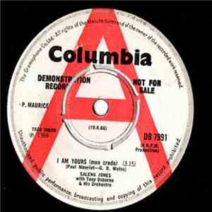 Salena Jones With Tony Osborne & His Orchestra - I Am Yours (Mon Credo) / I Only Know I Love You download free