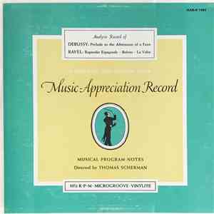 Thomas Scherman, Debussy, Ravel - Analysis Record Of Debussy & Ravel download free