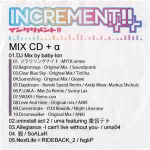 Various - INCREMENT!! MIX download free